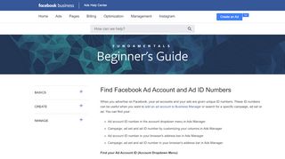 
                            3. Find Facebook ad account and ad ID numbers | …