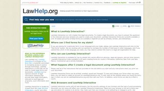 
                            6. Find Forms | LawHelp.org | Find free legal help and information about ...