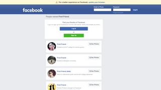 
                            4. Find Friend Profiles | Facebook