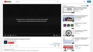 
                            9. Find information about a company in Orbis - YouTube
