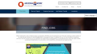 
                            3. Find Jobs | ARIZONA@WORK