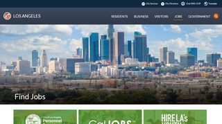 
                            3. Find Jobs | City of Los Angeles