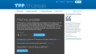 
                            3. Find my provider | TPP Wholesale Reseller Finder | TPP Wholesale