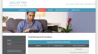 
                            6. Find Network Providers | SAG-AFTRA Plans