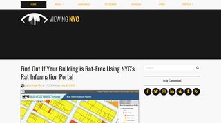 
                            3. Find Out If Your Building is Rat-Free Using NYC's Rat Information Portal