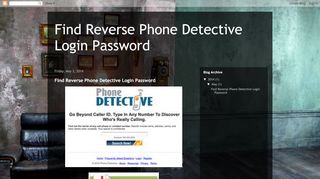 
                            6. Find Reverse Phone Detective Login Password