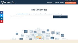 
                            9. Find Similar Sites, Competitors and Related Sites - Alexa