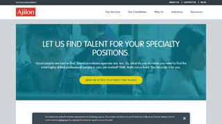 
                            3. Find Talent With Our Recruitment Agency | Ajilon