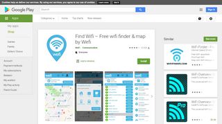 
                            7. Find Wifi – Free wifi finder & map by Wefi - Apps on ...