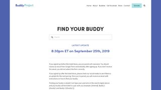 
                            2. Find Your Buddy - Buddy Project