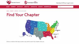 
                            1. Find Your Chapter - Mended Hearts