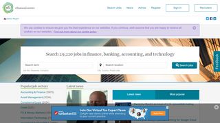 
                            9. Find Your Next Finance Job | eFinancialCareers