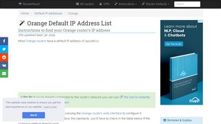 
                            2. Find Your Orange Router's Default IP The Easy Way (Updated 2019 ...