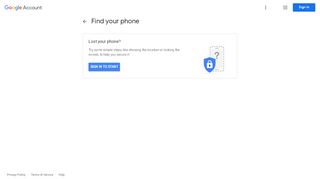 
                            6. Find your phone - Google Account