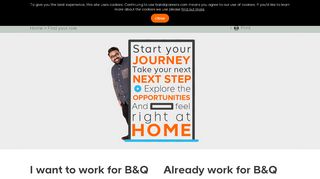 
                            5. Find your role - B&Q Careers