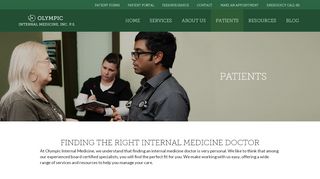 
                            2. Finding the Right Internal Medicine Doctor | Olympic Internal Medicine