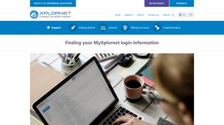 
                            2. Finding your MyXplornet login information