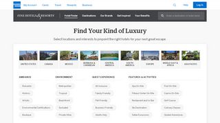 
                            4. Fine Hotels & Resorts Hotel Finder - American Express