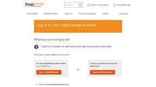 
                            1. Finish Your Online Advice Session. StepChange.