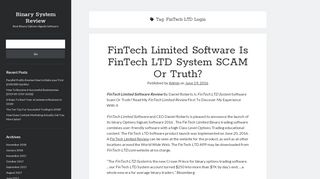 
                            7. FinTech LTD Login - binaryreviewsystem.com