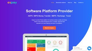 
                            5. Fintech Platform For AEPS Money Transfer BBPS UPI Recharge Travel