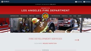 
                            7. Fire Development Services | Los Angeles Fire Department
