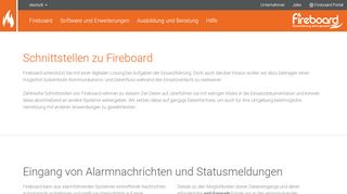 
                            5. Fireboard Schnittstellen