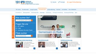 
                            7. Firmenkunden - Volksbank Chemnitz eG