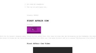 
                            8. First Affair - Login - eafit-tools.eu