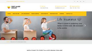 
                            9. First Allied Bank Online