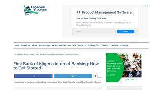 
                            9. First Bank of Nigeria Internet Banking: How to Get …
