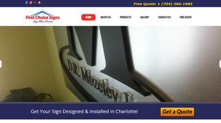 
                            8. First Choice Signs - Call (704) 366-1985 for Signs in ...