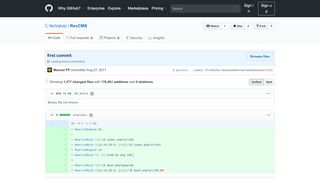 
                            6. first commit · NoVatutz/RevCMS@efc8e62 · GitHub