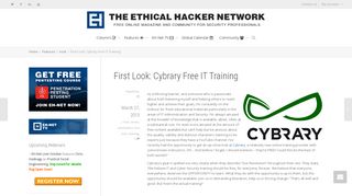 
                            7. First Look: Cybrary Free IT Training - The Ethical Hacker ...