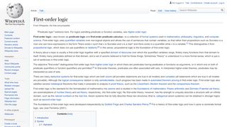 
                            8. First-order logic - Wikipedia