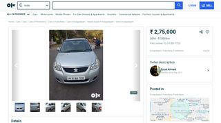 
                            9. First owner Py 01 BD 7720 - Cars - 1528114994 - olx.in