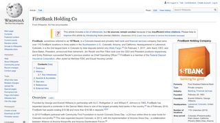 
                            8. FirstBank Holding Co - Wikipedia