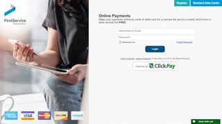 
                            6. FirstService Residential | Online Monthly Payments - ClickPay