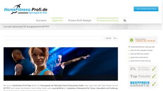 
                            3. Fit und gesund mit KETTFIT - die Online Community von …