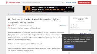 
                            4. Fiti Tech Innovation Pvt. Ltd - Fiti money is a big fraud ...