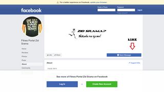 
                            5. Fitnes Portal Zid Srama - About | Facebook