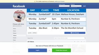 
                            7. Fitness with khris - Videos | Facebook