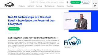 
                            9. Five9's technology and implementation partners | Five9