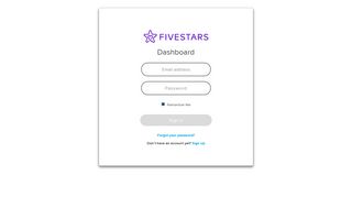 
                            2. Fivestars | Dashboard