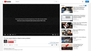 
                            8. Fix acer aspire black or dead screen problem - YouTube