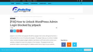 
                            3. [FIX] How to Unlock WordPress Admin Login …