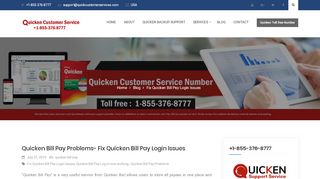 
                            7. Fix Quicken Bill Pay Login Issues Archives