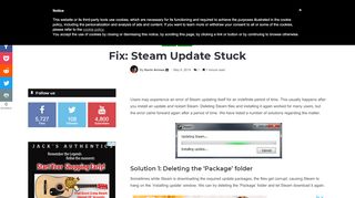 
                            6. Fix: Steam Update Stuck - Appuals.com