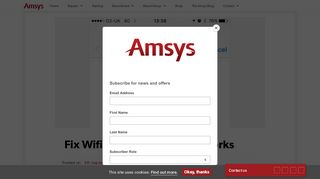 
                            5. Fix Wifi Issues: Captive Networks - Amsys