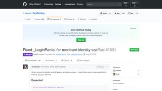 
                            8. Fixed _LoginPartial for reentrant Identity scaffold by ...